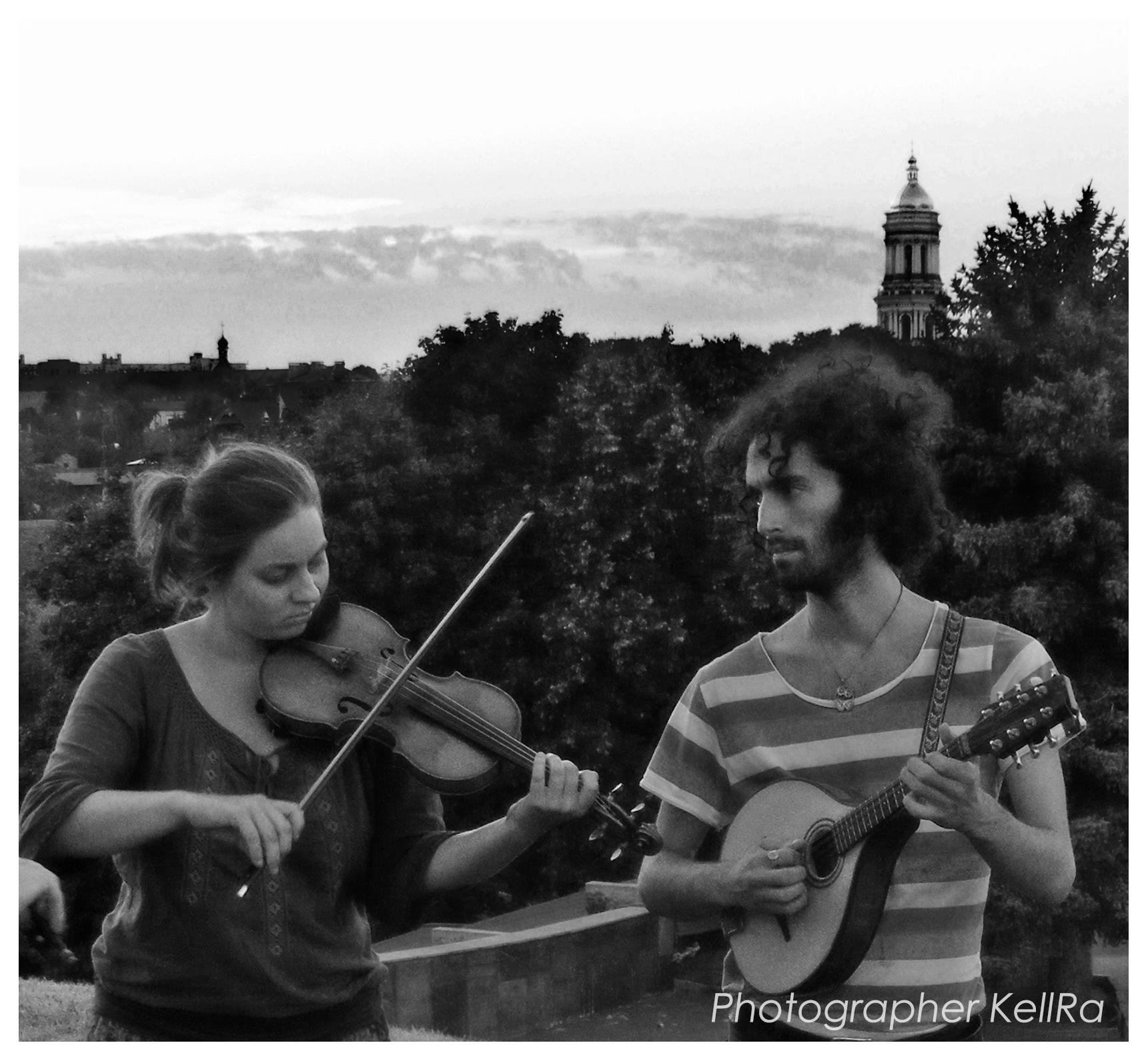 with Jonas Pour Mozaffar, Kiev, August 2017